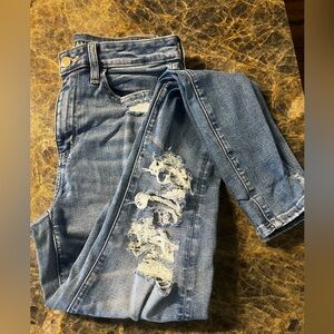 American Eagle Outfitters Distressed Jeans 2-xlong